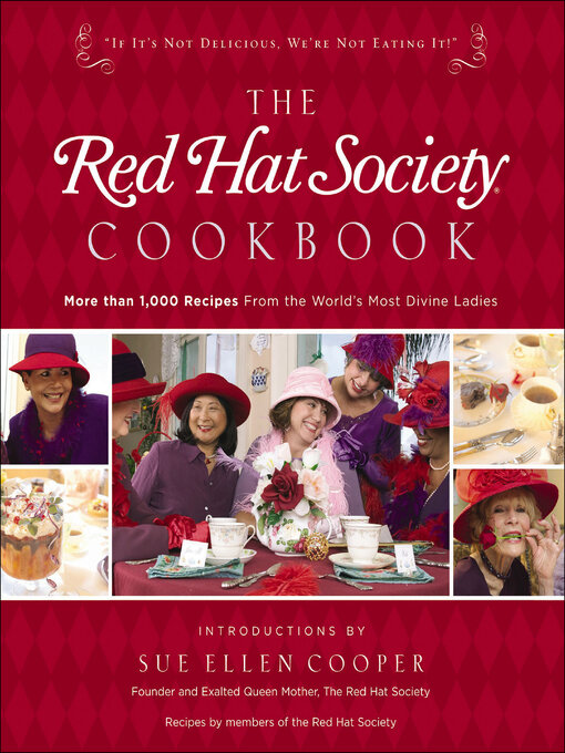 Title details for The Red Hat Society Cookbook by The Red Hat Society - Available